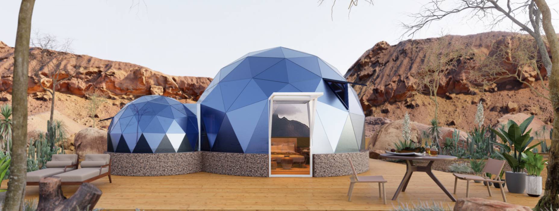 东川区球形智能光伏玻璃星空房